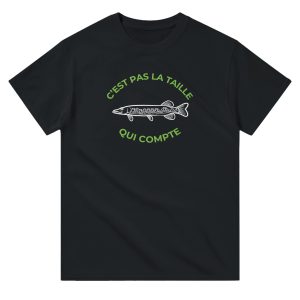 T-shirt pecheur C’est pas la taille qui compte