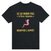 T-shirt pecheur Si ca mord pas tu peux toujours bouffer l’appat