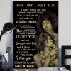 The Day Met You I Love You LGBT Name Customized Personalized Canvas Poster