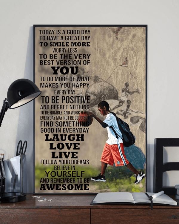 The Important Message from Playing Basketball Canvas Poster