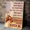 There Are So Many People Out There Saddle Up And Say Watch Me Horse Cowboy Girl Canvas Poster