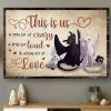 This Is Us A Little Bit Of Crazy A Little Bit Loud &amp Whole Lot Of Love Toothless Family Canvas Poster
