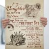 To My Daughter No One Else Will Ever Know The Strength &amp My Love For You Baby Girl Baby Lion And Mother Canvas Poster