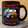 To My Husband I Wish I Could Turn Back The Clock I’d Find You Sooner And Love You Longer I Love You Forever And Always Mobile Home Black Mug