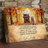 To My Wife Our Home Castle Life Fairy Tale The Queen Forever Love Grumpy Old Trucker Husband Gift Canvas Poster
