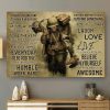 Today Is A Good Day To Have A Great Day Soldiers Helping Together Carrying Army War Canvas Poster