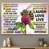 Today Is A Good Day To Have A Great Day To Smile More Worry Less Bee Flower Canvas Poster