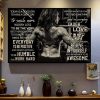 Today Is A Good Day To have A Great Day Lady Girl Weightlifting Workout Canvas Poster