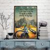 Vintage I Don’t Ride A Bike To Add Days To My Life I Ride A Bike Add Life To My Days Bike Mountain Field Canvas Poster
