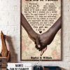 We Are A Team Couple Love Heart You Got Me Name Customized Personalized Canvas Poster