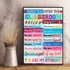 When You Enter This Classroom You Are Kind Respected Smart Cared For Loved Extraordinary My Students Colorful Pencils Shirt