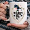 World’s Best Aiti Flowers Mother’s Day Gifts White Mug