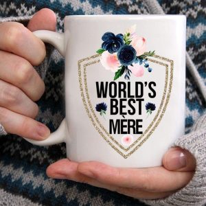World’s Best Mere Flowers Mother’s Day Gifts White Mug World’s Best Mere Flowers Mother’s Day Gifts White Mug