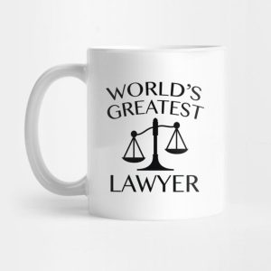 World’s Greatest Lawyer Simple White Mug World’s Greatest Lawyer Simple White Mug