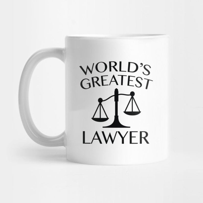 World's Greatest Lawyer Simple White Mug World's Greatest Lawyer Simple White Mug