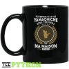 Yamachiche Sera Toujours Ma Maison Quebec Hometown Simple Black Mug