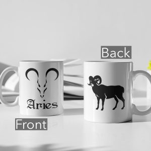 Zodiac Sign Mug, Horoscope gifts, Aries Coffee Tea, astrology, fire sign rising Firey ram, cardinal sign Mars, March Birthday April Birthday Zodiac Sign Mug, Horoscope gifts, Aries Coffee Tea, astrology, fire sign rising Firey ram, cardinal sign Mars, March Birthday April Birthday