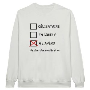 Sweat Apero Celibataire, en couple, a l’apero Sweat Apero Celibataire, en couple, a l’apero