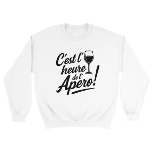 Sweat Apero C’est l’heure de l’apero ! Sweat Apero C’est l’heure de l’apero !