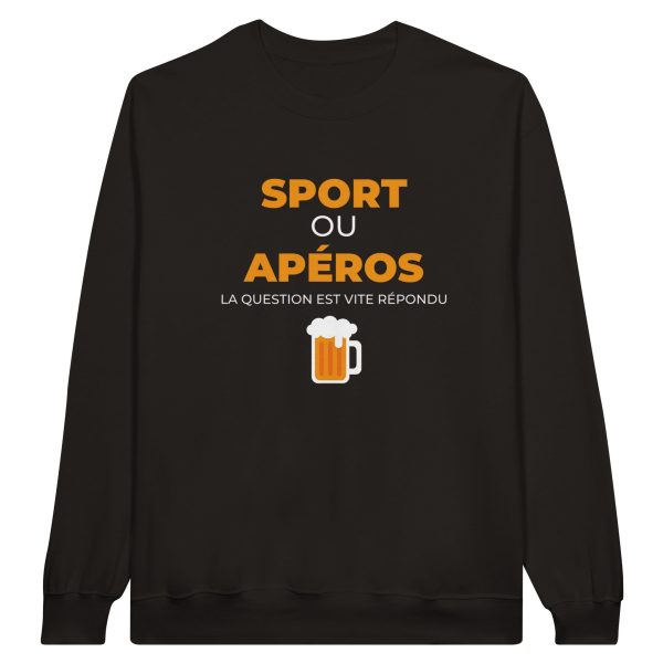 Sweat Apero Sport ou aperos la question est vite repondu