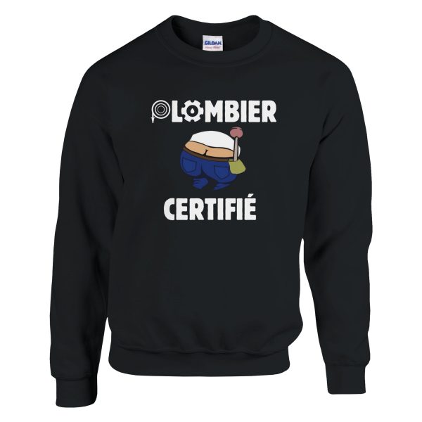 Sweat BTP Sourire du plombier