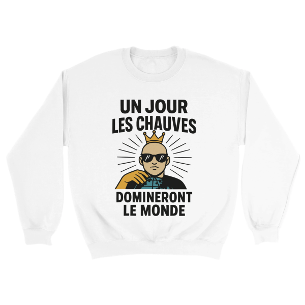 Sweat Chauve Un jour les chauves domineront le monde