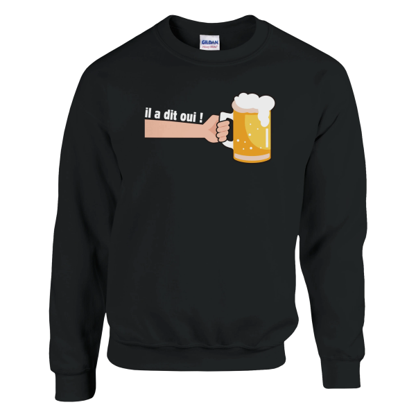 Sweat EVG Il a dit oui !