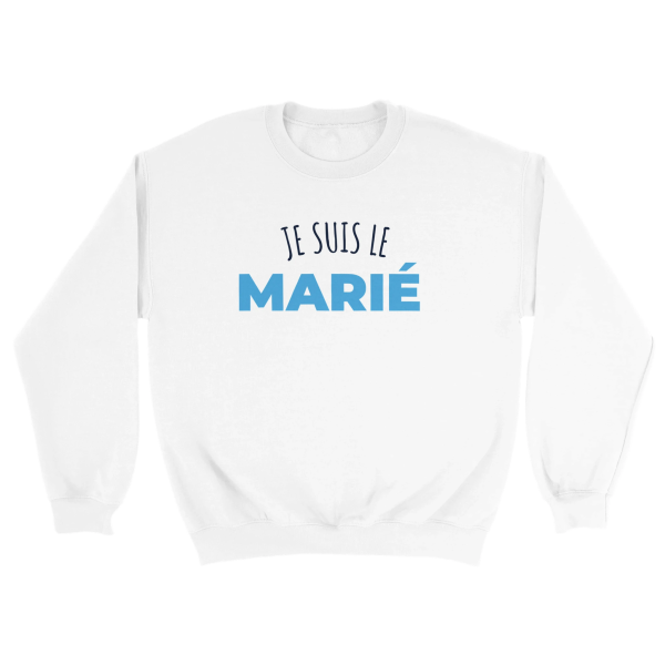 Sweat EVG Je suis le marie
