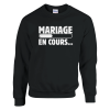Sweat EVG Mariage en cours