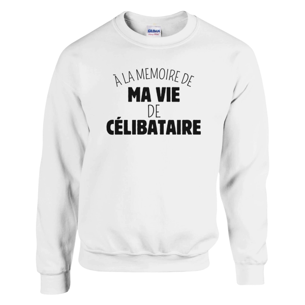 Sweat EVG a la memoire de ma vie de celibataire