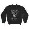 Sweat EVJF J’vais me marier putain !