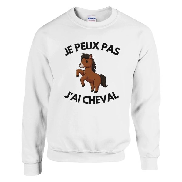 Sweat Je peux pas j’ai cheval