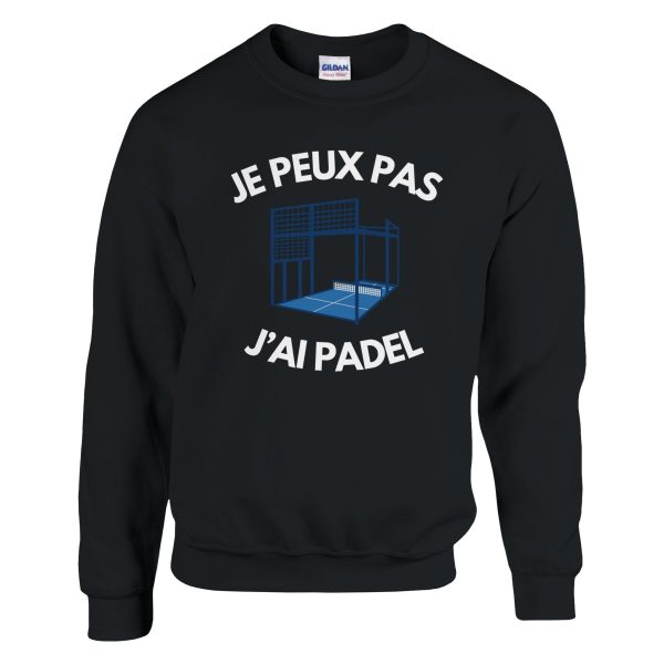 Sweat Je peux pas j’ai padel