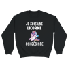 Sweat Licorne Je suis une licorne qui dechire