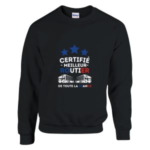 Sweat Routier Certifie meilleur routier de toute la France