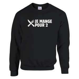 Sweat annonce grossesse Je mange pour