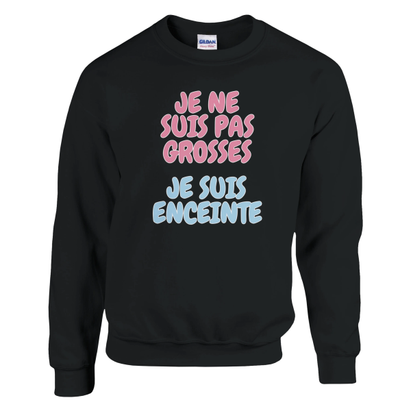 Sweat annonce grossesse Je ne suis pas je suis enceinte