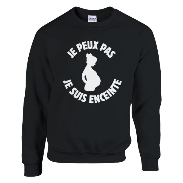 Sweat annonce grossesse Je peux pas je suis enceinte