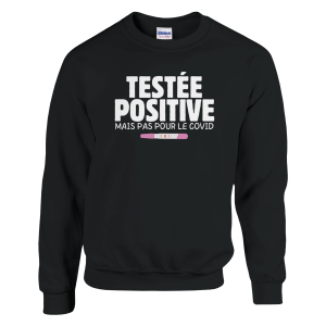 Sweat annonce grossesse Testee positive mais pas pour le covid