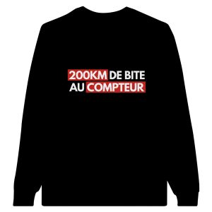 Sweat beauf 200km de bite au compteur
