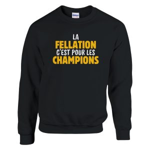 Sweat beauf La fellation c’est pour les champions