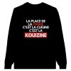 Sweat beauf La place de la femme c’est la cuisine c’est la kouizine