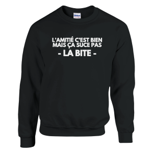 Sweat beauf L’amitie c’est bien mais ca suce pas la bite