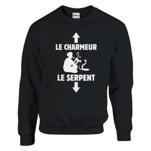 Sweat beauf Le charmeur, Le serpent