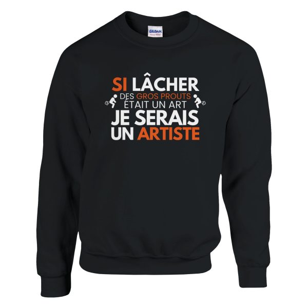 Sweat beauf Si lacher des gros prouts etait un art je serais un artiste