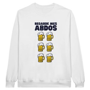 Sweat biere Regarder mes abdos Sweat biere Regarder mes abdos