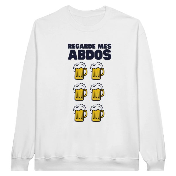 Sweat biere Regarder mes abdos