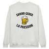Sweat biere Savoir gerer la pression