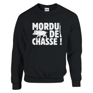 Sweat chasseur Mordu de chasse