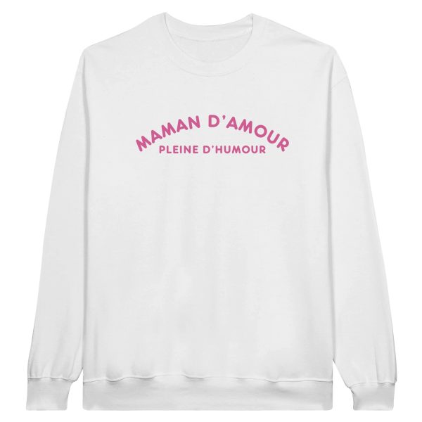Sweat maman Maman d’amour pleine d’humour